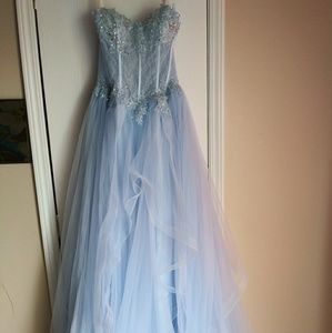 Cinderella Blue Wedding/Prom Dress